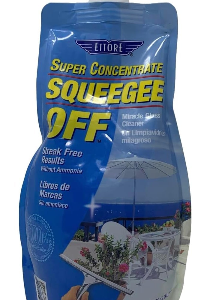 Ettore 30116 Squeegee-Off Window Cleaning Soap, 16-Ounce Concentrate - Image 1
